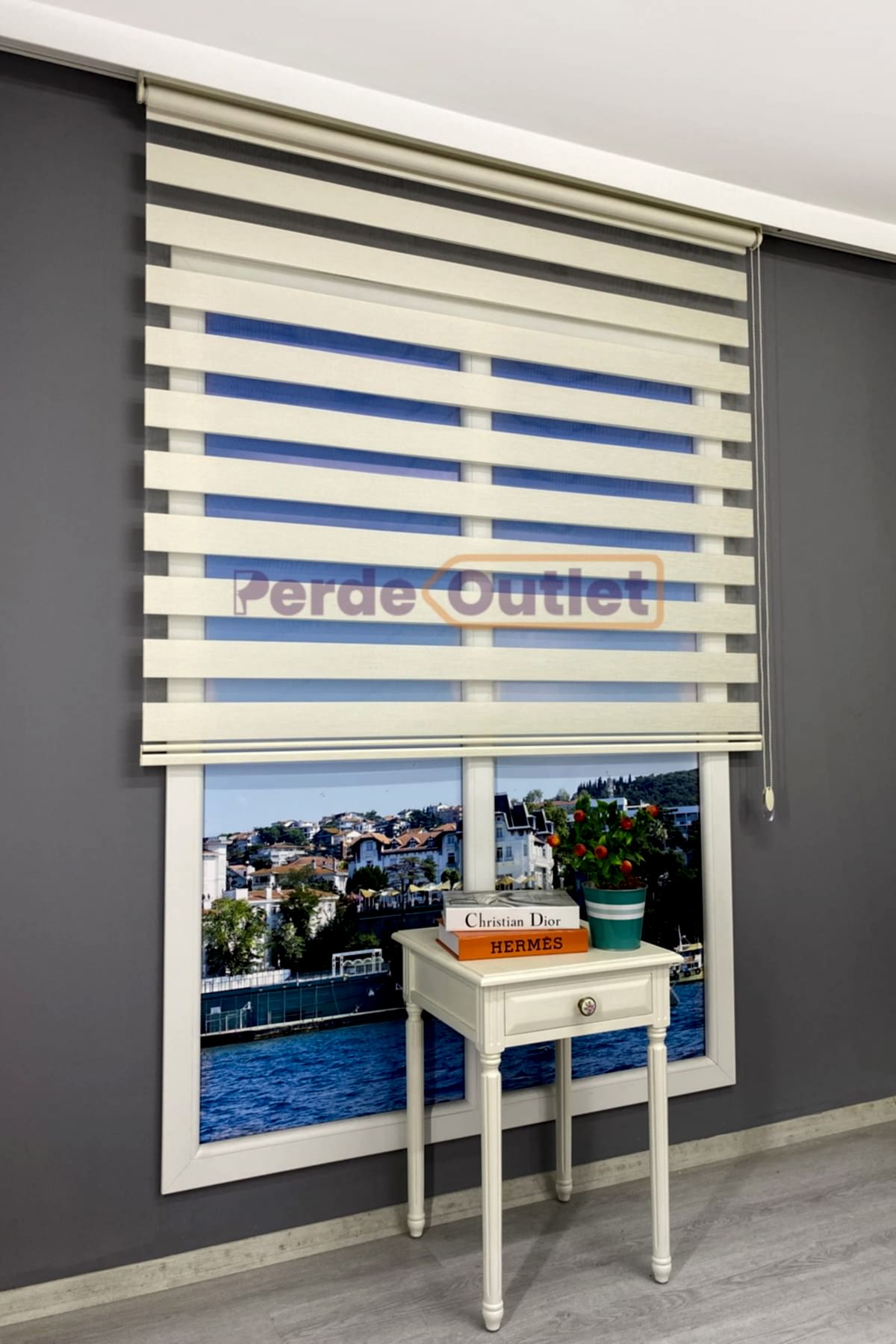 Ekru Bambu Zebra Perde Fotoğrafı Ekru Bambu Zebra Perde resimleri